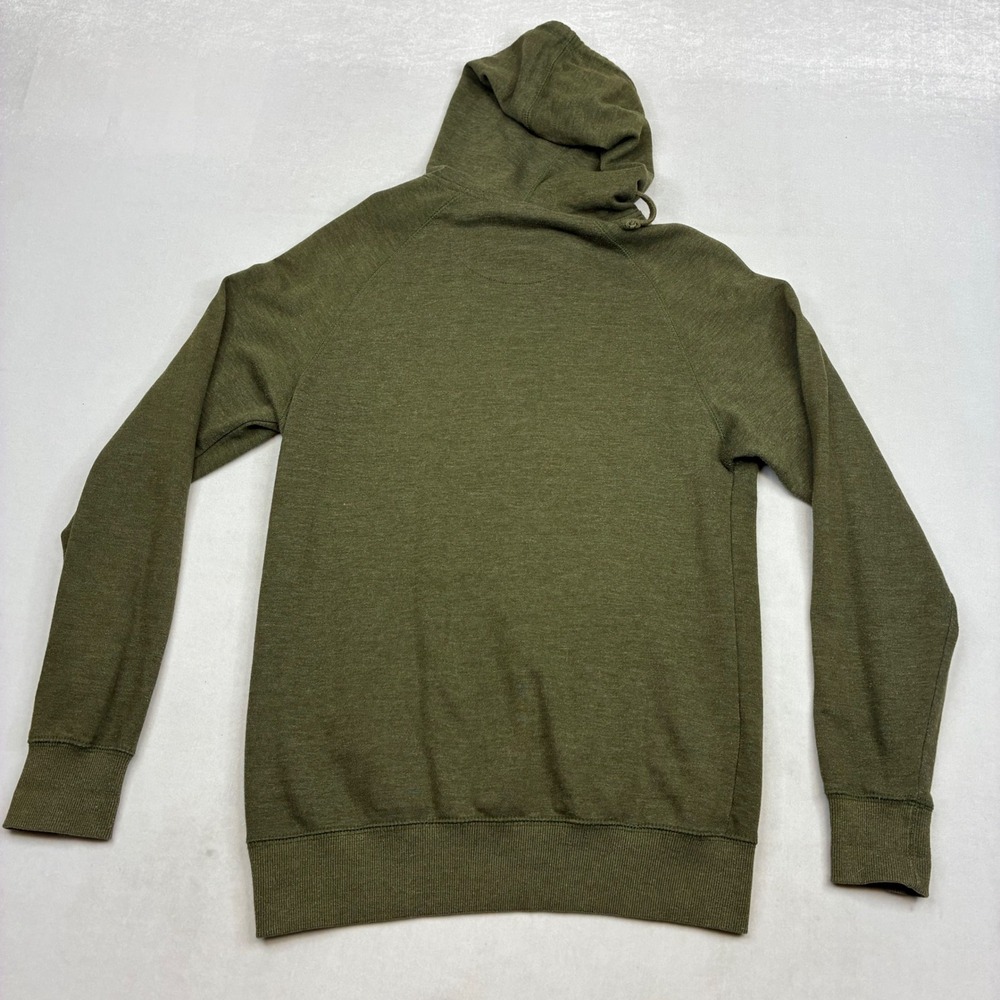 Golds Gym Hoodie Mens Medium Olive Green Muscle 65 Venice California Graphic - Picture 3 of 6